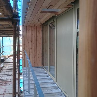 Obklad balkónů z Cedru červeného