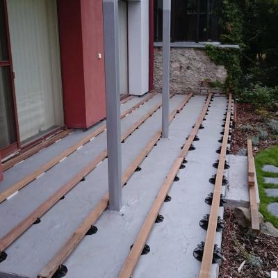 Terasa z massaranduby bez oleje