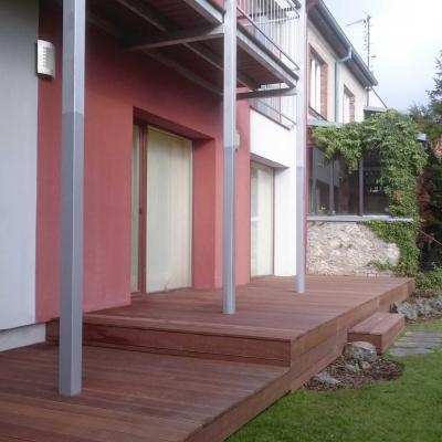 Terasa z massaranduby bez oleje