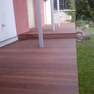 Terasa z massaranduby bez oleje