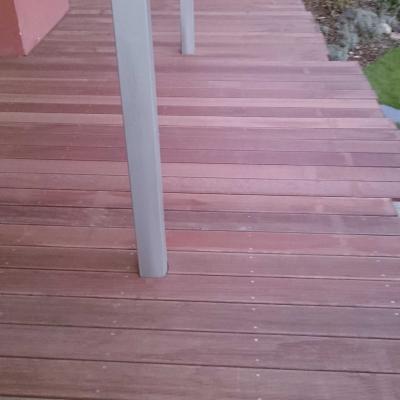 Terasa z massaranduby bez oleje