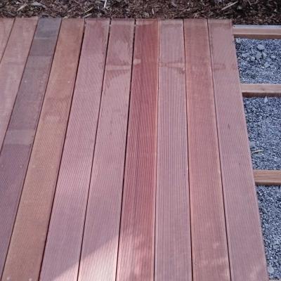 Terasa z Massaranduby bez oleje, včetně pergoly