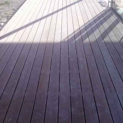 Terasa z Massaranduby bez oleje. Krásně sešedne