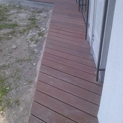 Terasa z Massaranduby bez oleje. Krásně sešedne