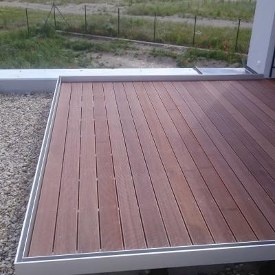 Terasa z Massaranduby na hliníkovou konstrukci