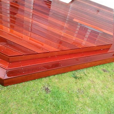 Terasa z části zastřešená - Masseranduba