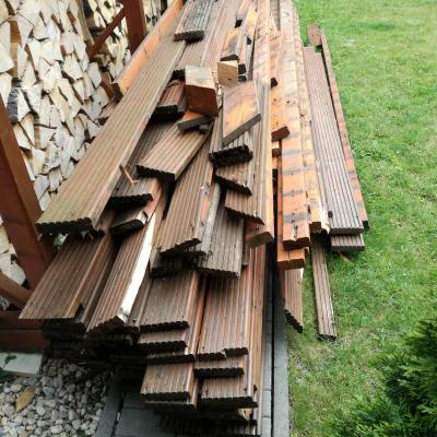 Terasa z části zastřešená - Masseranduba