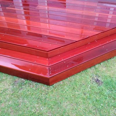 Terasa z části zastřešená - Masseranduba