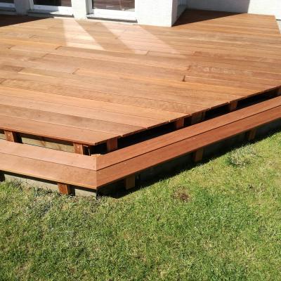 Terasa z části zastřešená - Masseranduba