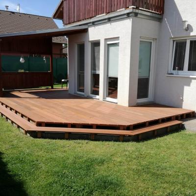 Terasa z části zastřešená - Masseranduba