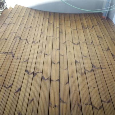 Thermowood borovice terasa na železný rošt