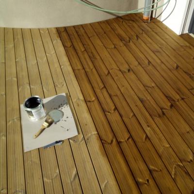 Thermowood borovice terasa na železný rošt