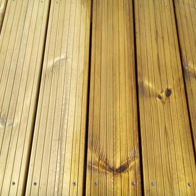 Thermowood borovice terasa na železný rošt