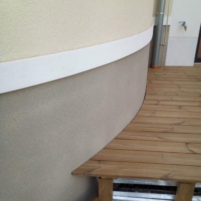 Thermowood borovice terasa na železný rošt