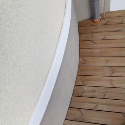 Thermowood borovice terasa na železný rošt