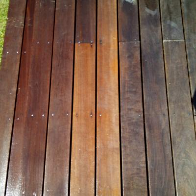 Renovace Masseranduby, odstranění šedi a olejování