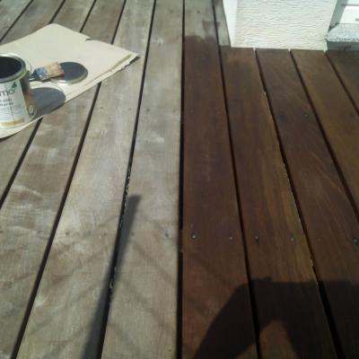 Renovace Masseranduby, odstranění šedi a olejování