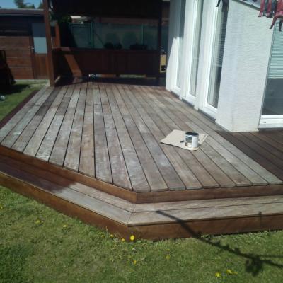 Renovace Masseranduby, odstranění šedi a olejování