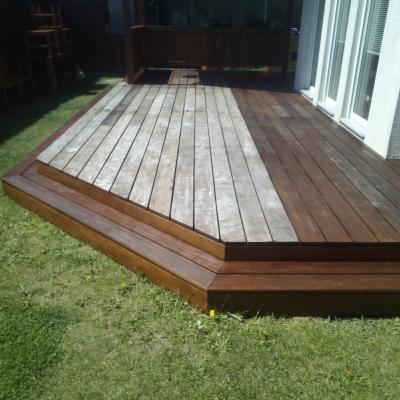 Renovace Masseranduby, odstranění šedi a olejování