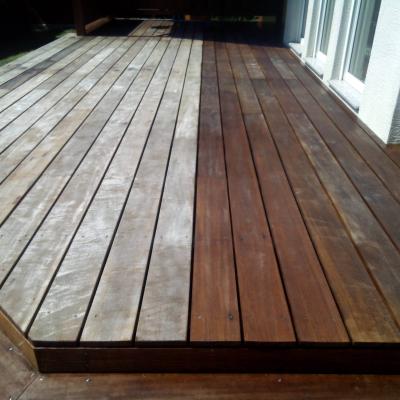 Renovace Masseranduby, odstranění šedi a olejování